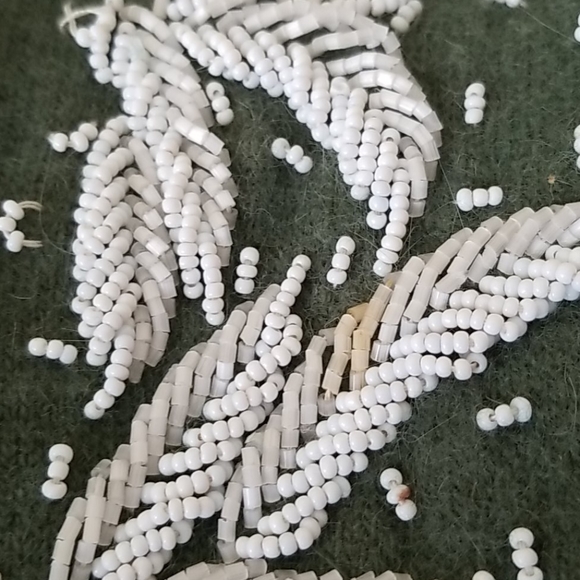 Beautiful Vintage hand made beaded cardigan - Picture 7 of 8